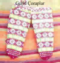 Güllü çoraplar