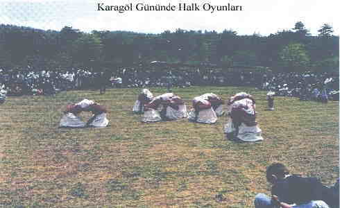 Karagöl gününde halk oyunları