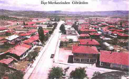 İlçe merkezinden görünüm
