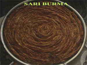 Sarı burma tatlısı