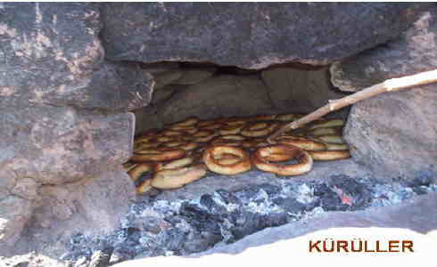 Fırında pişen kürüller